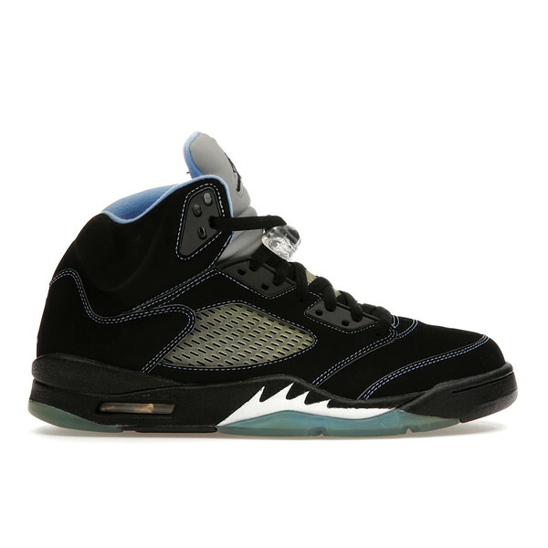 Jordan ジョーダン メンズ スニーカー  【Jordan 5 Retro Black/University Blue】  大きさ US_M_14 Black/University Blue-Silver