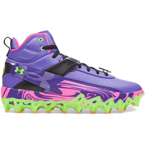 Under Armour アンダーアーマー メンズ スニーカー  【Under Armour Harper 10 Pro TPU Mad House PE】  大いさ US_M_15 Purple/Electric Green/Pink 靴-メンズ靴-スニーカー