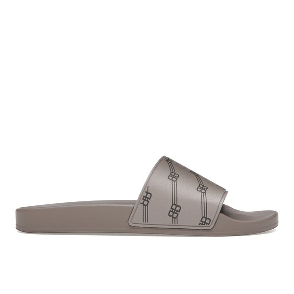 Balenciaga バレンシアガ メンズ スニーカー  【Balenciaga Monogram Slides Light Brown Black】  サイズ US_11(29.0cm) Brown/Black