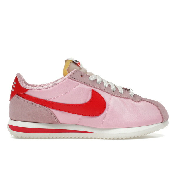 Nike ナイキ レディース スニーカー  【Nike Cortez TXT Medium Soft Pink Sail (Women\u0027s)】  大きさ US_8(25.0糎) Medium Soft Pink/Sail/Team Orange/Fire Red