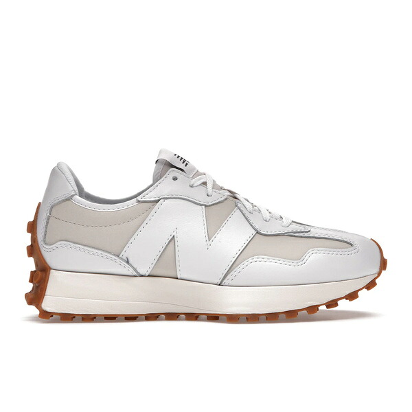 New Balance ニュー平衡にする レディース スニーカー  【New Balance 327 White Moonbeam Gum (Women\u0027s)】  大きさ US_6(23.0糎) White/Moonbeam