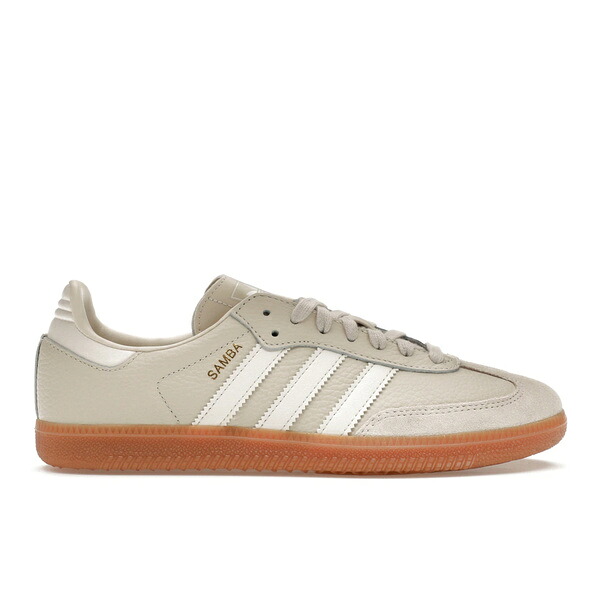 adidas アディダス レディース スニーカー  【adidas Samba OG Aluminum Gum (Women\u0027s)】  大きさ US_8(25.0糎) Aluminum/Chalk White/Wonder Beige
