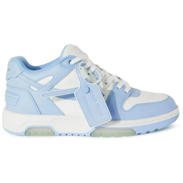 OFF-WHITE 象牙色 レディース スニーカー  【Off-White Out Of Office Calf Leather White Baby Blue (Women\u0027s)】  大きさ US_W_12 White/Baby Blue
