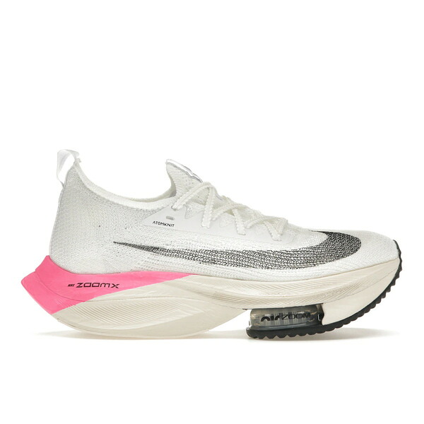 Nike ナイキ レディース スニーカー  【Nike Air Zoom Alphafly Next% 1:59:40 (Women\u0027s)】  大きさ US_6.5(23.5糎) White/Black-Pink-Sail