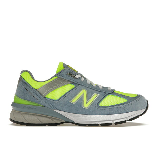New Balance ニューバランス レディース スニーカー 【New Balance 990v5 MiUSA Grey Hi Lite (Women's)】 サイズ US_7.5(24.5cm) Grey/Hi Lite|asty