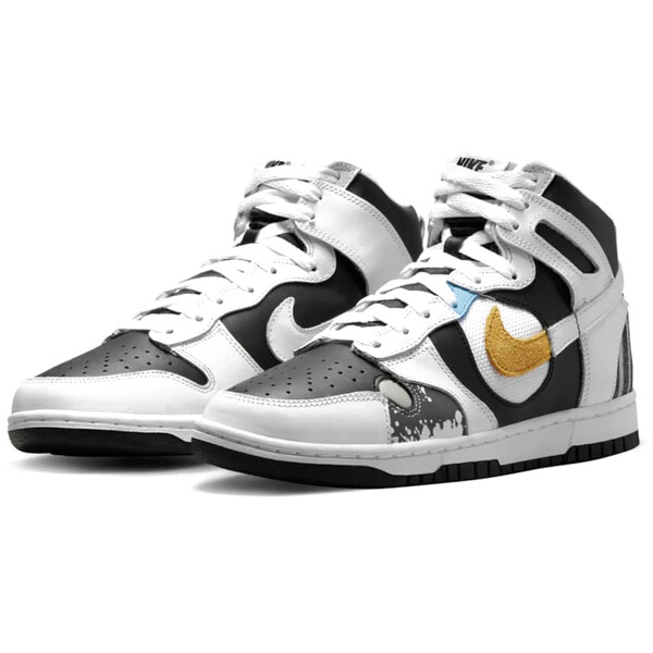 Nike ナイキ レディース スニーカー  【Nike Dunk High See Through White Black (Women\u0027s)】  大きさ US_6(23.0糎) White/Black/Yellow