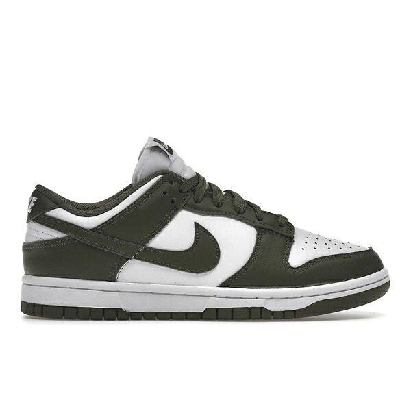 Nike ナイキ レディース スニーカー  【Nike Dunk Low Medium Olive (Women\u0027s)】  大きさ US_7.5(24.5糎) White/Medium Olive-White