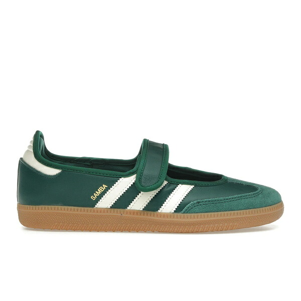 adidas アディダス レディース スニーカー  【adidas Samba Jane Green White Gum (Women\u0027s)】  大いさ US_9.5(26.5糎) Collegiate Green/Gum 3/Cream White
