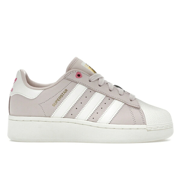 adidas アディダス レディース スニーカー  【adidas Superstar XLG Valentine\u0027s Day 2024 (Women\u0027s)】  大いさ US_9(26.0糎) Putty Mauve/Ivory/Pink Fusion