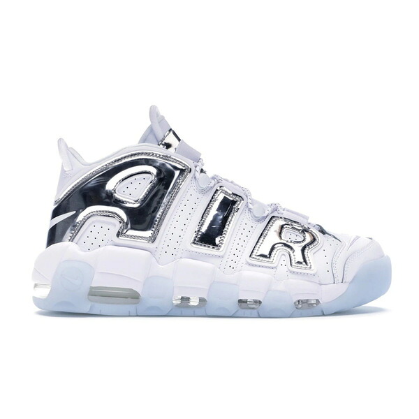 Nike ナイキ レディース スニーカー  【Nike Air More Uptempo Chrome White (Women\u0027s)】  大きさ US_W_11.5 White/Chrome-Blue Tint