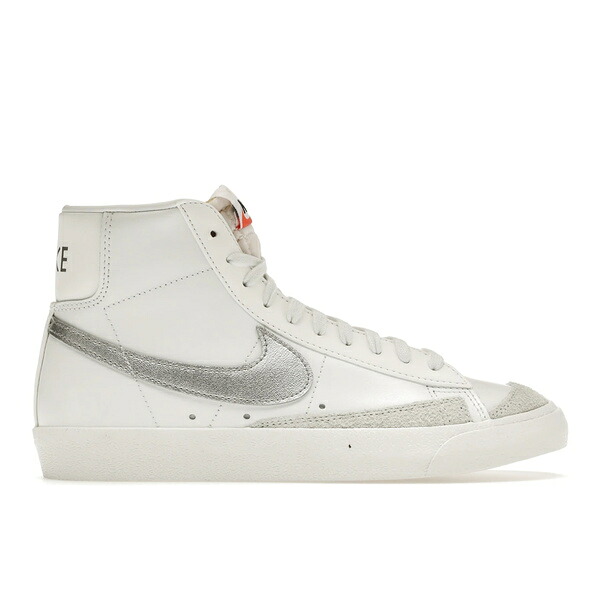 Nike ナイキ レディース スニーカー  【Nike Blazer Mid \u002777 Summit White Silver (Women\u0027s)】  大きさ US_W_10.5 Summit White/Summit White/Summit White/Metallic Silver