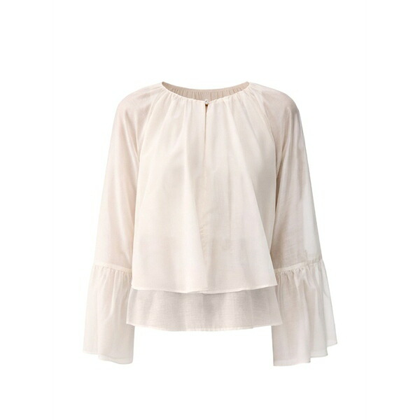リュージョー レディース プルオーバー トップス Bell-sleeve shirt Neutrals