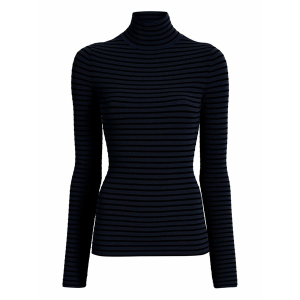 プロエンザショラー レディース シャツ トップス Didi striped velvet top Blue｜asty 114,900円