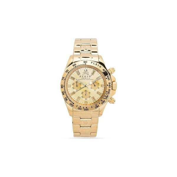 フィリップ飾り気の無い メンズ ウオッチ 付属品 Nobile quartz 43粍 Gold