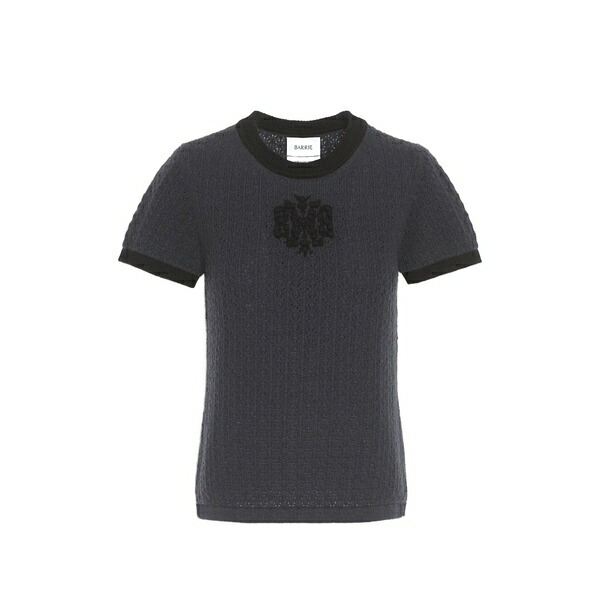 バリー レディース ティーシャツ トップス B-logo cashmere top Grey