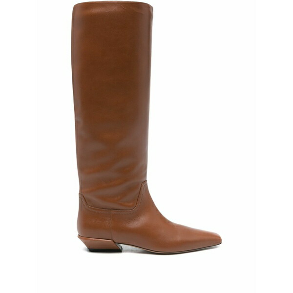 光の都市一つ星の州 レディース ブーツ シューズ Bettina square-toe boots Brown