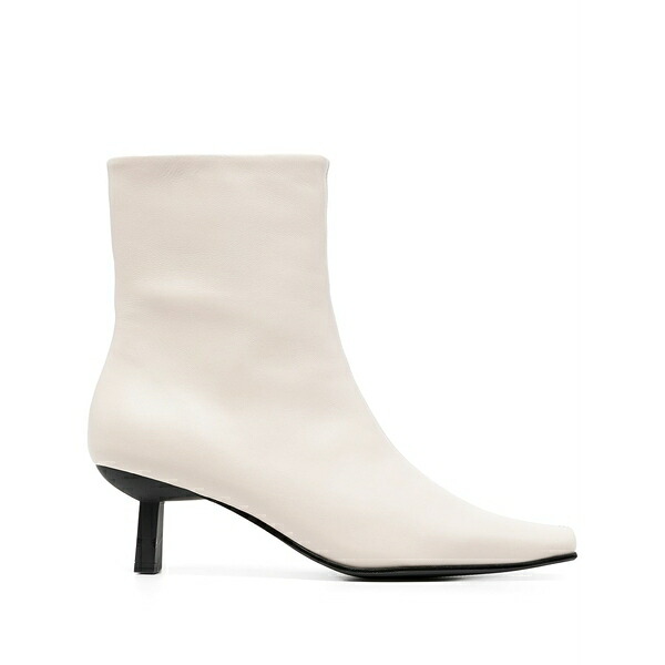 センソー レディース ブーツ シューズ Orly heeled leather boots White ブーツ-レディース靴-靴