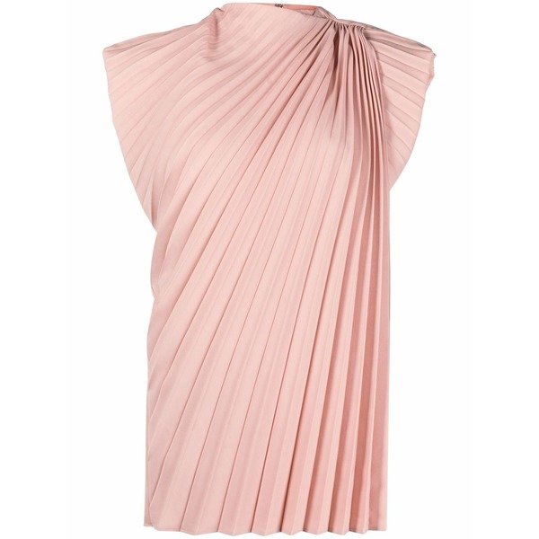 コルヴィル レディース シャツ トップス Cerith pleated top Pink｜asty