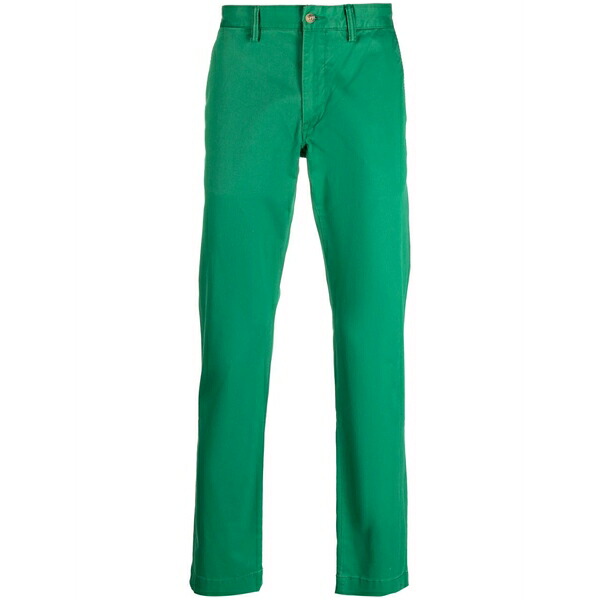 ラルフローレン メンズ 心地好いズボン下 ボトムス Mid-rise chino trousers Green