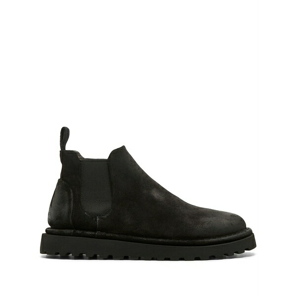 マーシャル  レディース ブーツ シューズ Sancrispa alta suede boots Black