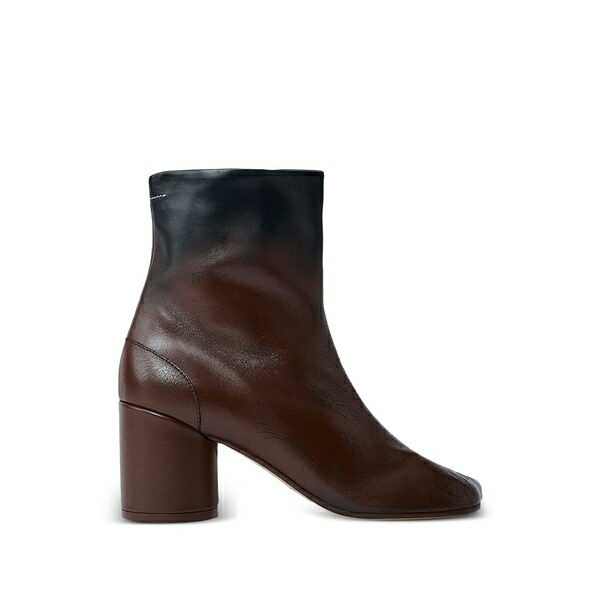 マルタンマルジェラ レディース ブーツ シューズ Anatomic leather ankle boots Brown