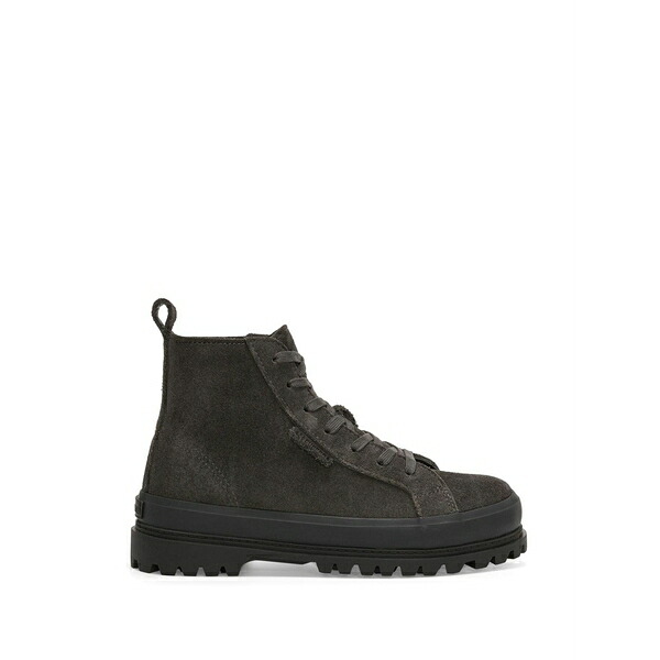 綴りかたガ レディース ブーツ シューズ 2341 alpina lace-up ankle boots Grey