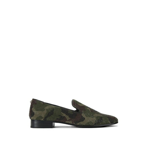 カートジェイガーロンドン メンズ スリッポン・ローファー シューズ Ace loafers Green