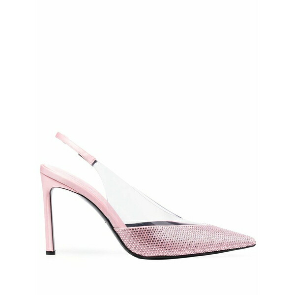 セルジオロッシ レディース パンプス シューズ 120粍 crystal-embellished pointed pumps Pink