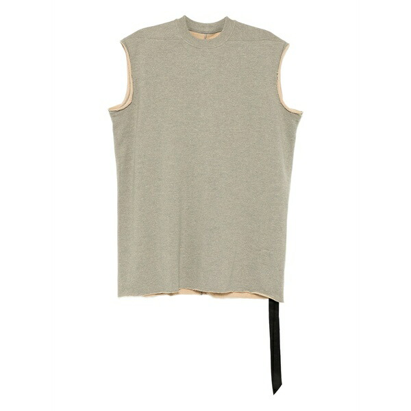 リックオウエンス メンズ ティーシャツ トップス Concordians tarp tank top Grey トップス-メンズファッション