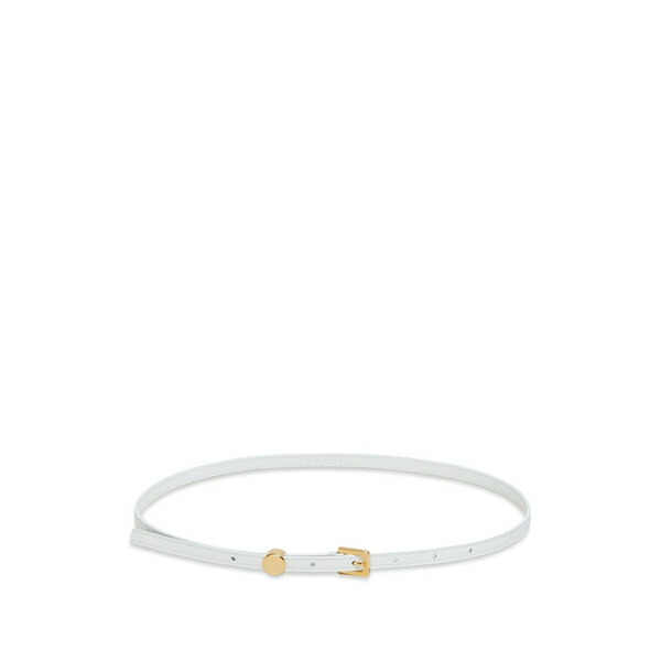 マルニ レディース 胴締め 佩び物 Buckled belt White