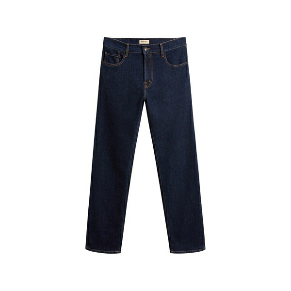 羊毛 金持ち メンズ ジーンズズボン下 ボトムス Five-pocket jeans Blue