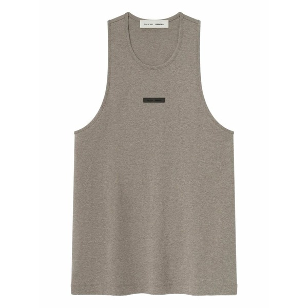 エフオージーエッセンシャルズ メンズ Tシャツ トップス Cotton "homestead heather" tank top Grey｜asty