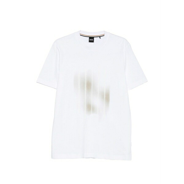 主任者 メンズ プルオーバー トップス Crew-neck t-shirt White