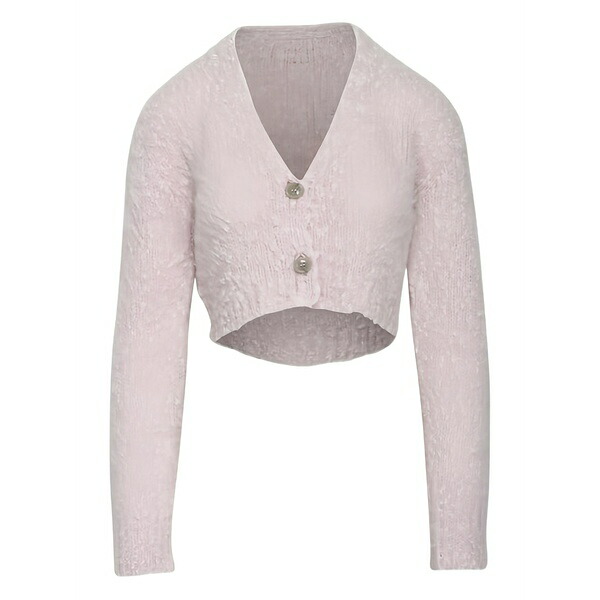 マルニ レディース ジレー アウター Button-fastening cropped cardigan Pink
