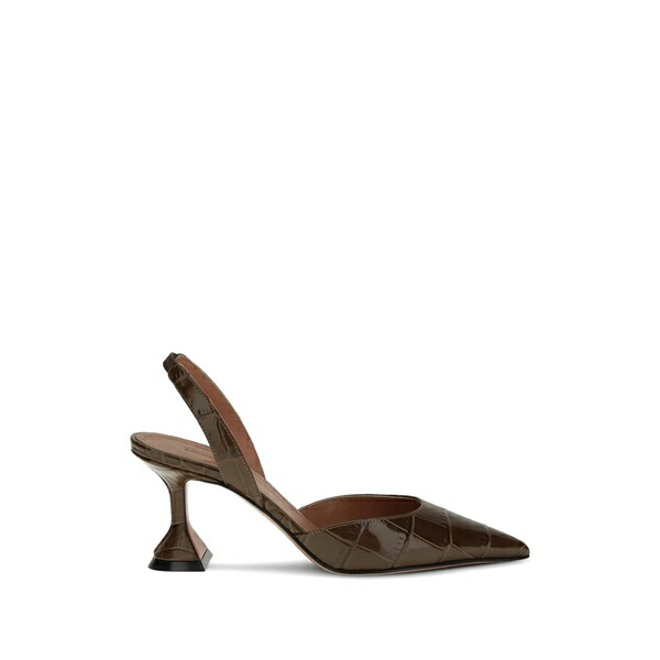 アミナモアディ レディース パンプス シューズ Holli slingback heeled pumps Brown