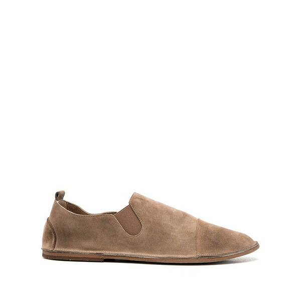 マーシャル  メンズ スリッポン・ローファー シューズ Strasacco suede loafers Neutrals