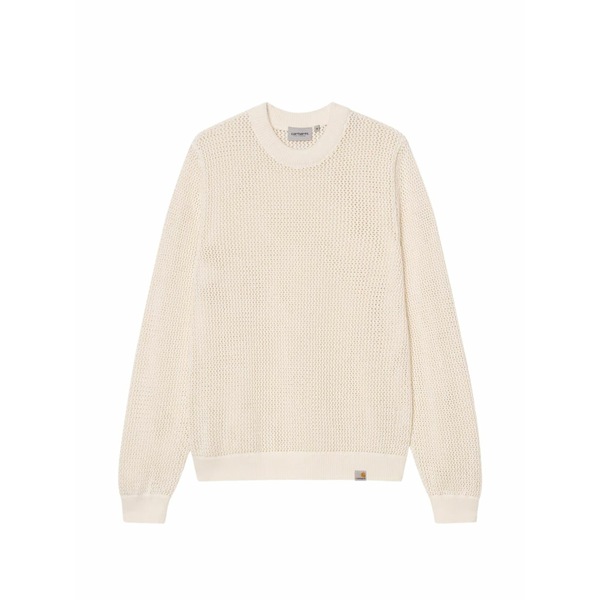鉄道車両ハート形 メンズ 編み物\u0026プルオーバー アウター Stockton open-knit sweatshirt Neutrals