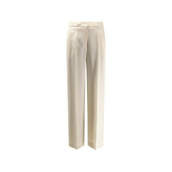 セミクチュール レディース カジュアルパンツ ボトムス Wide-leg trousers Neutrals｜asty