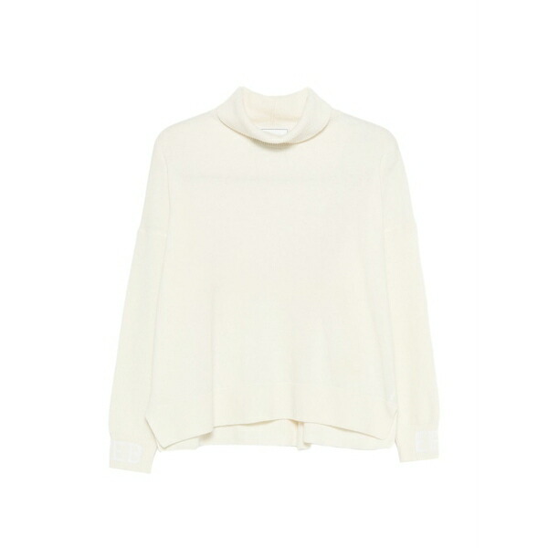 アイスバーグレタス レディース 編み物\u0026スウェーター アウター Roll neck sweater White