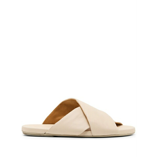 マーシャル  メンズ サンダル シューズ Spanciata leather sandals Neutrals