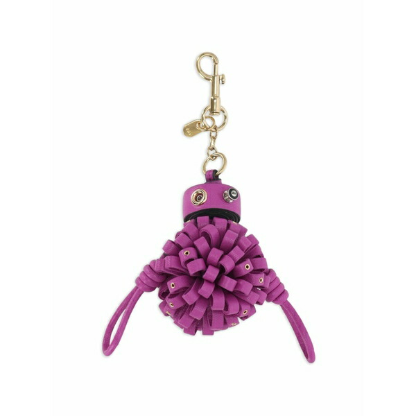 アニヤハインドマーチ レディース 紙入れ 付属品 Eyelet character charm Purple