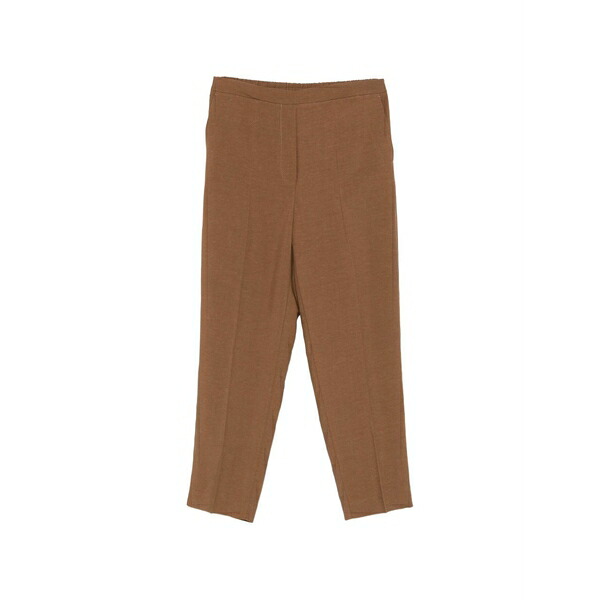 ニーナ 14.7 レディース 心地好いズボン下 ボトムス Straight-leg trousers Brown