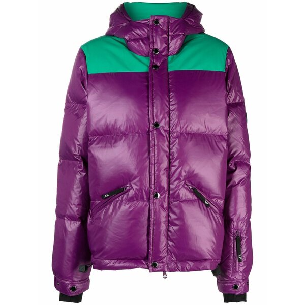 ジェイ リンドバーグ レディース 上衣＆上衣 アウター Solar colour-block padded jacket Purple