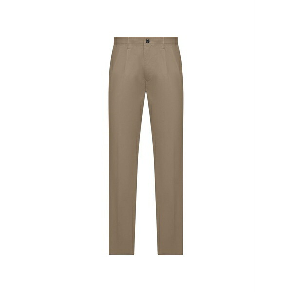 インコテックス メンズ 心地好いズボン下 ボトムス Straight leg tailored trousers Neutrals