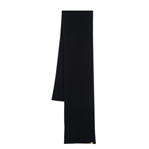 羊毛 一財産 メンズ えり巻き・袈裟・えり巻き 付属物 Ribbed virgin wool scarf Blue