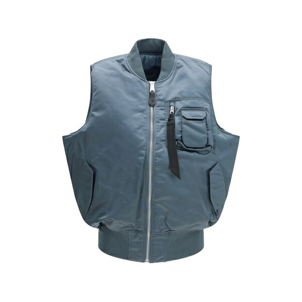 アルファインダストリーズ メンズ ジャケット&ブルゾン アウター Ma-1 utility gilet Blue|asty