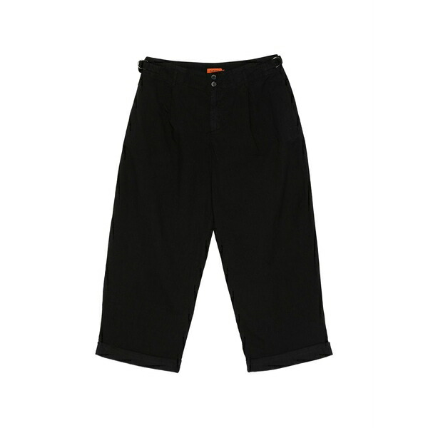 バレナ メンズ 心地好いズボン下 ボトムス Felucon garzoto belt-loops trousers Black