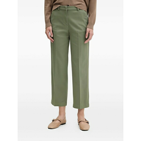 シスレー レディース カジュアルパンツ ボトムス Belt-loop trousers Green