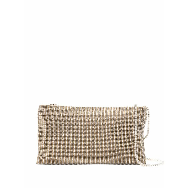 ベネデッタベルジッチーズ レディース クラッチペダル御徒面子 御徒面子 Your best friend crystal-embellished clutch bag Silver