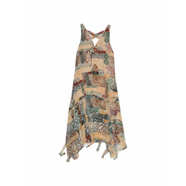 ビンバ イ ローラ レディース ワンピース トップス Printed midi dress Neutrals｜asty 57,090円